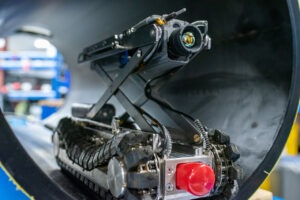Leakvision robotic crawler