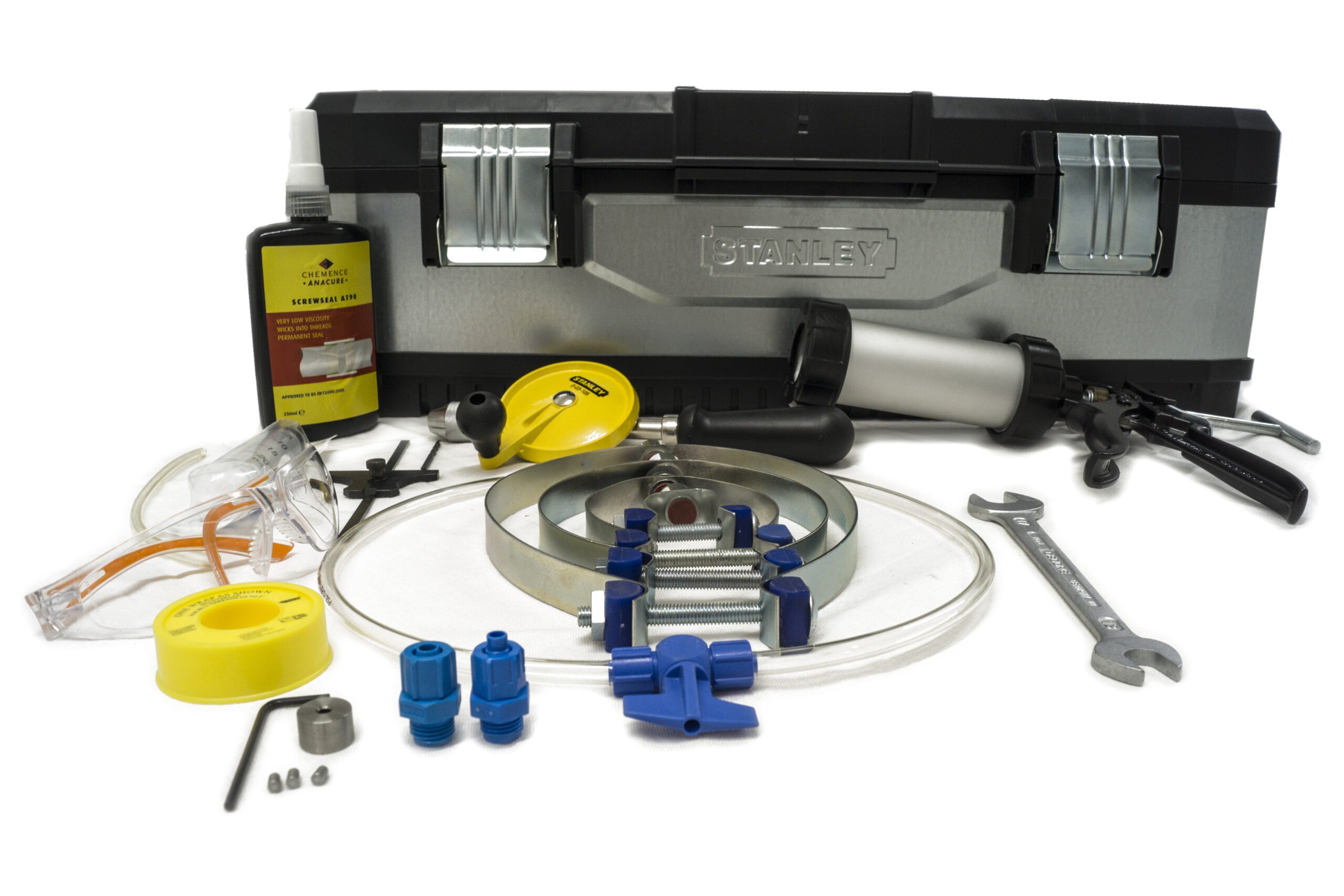 I-Seal joint leak repair kit in carry case